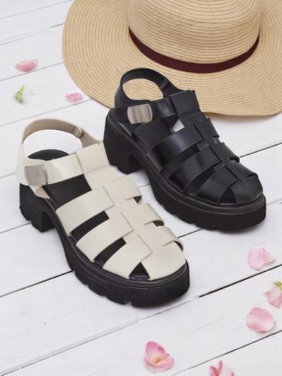 Royalfashion sieviešu sandales romiešu stilā