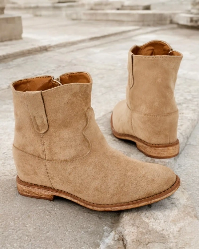 Royalfashion Royalfashion Western-style boots on a covered wedge Patorias