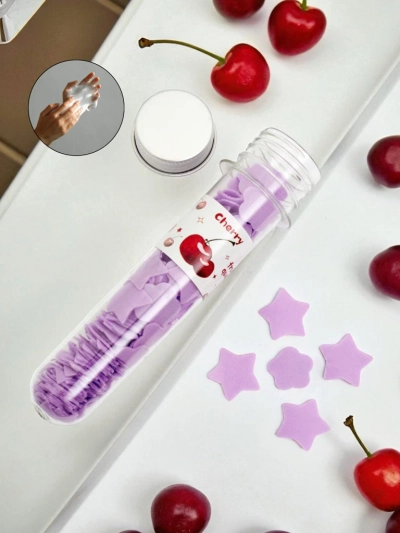 Royalfashion Paper soap for travel with stars Cherry