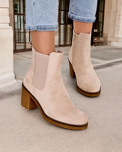 Rojalfashion Eco-sietnamīšu sieviešu zābaki uz ieraksta Bregianka