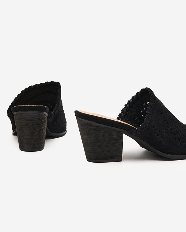 Black women's Aqarion high heel shoes - Footwear