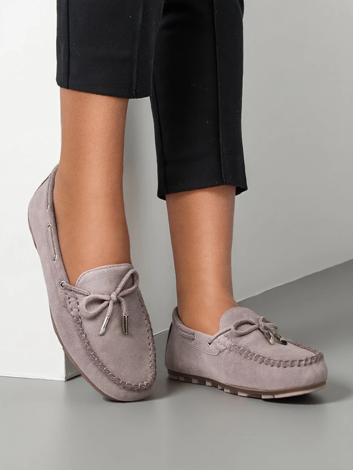 Royalfashion Women's eco-suede loafers Ziferte
