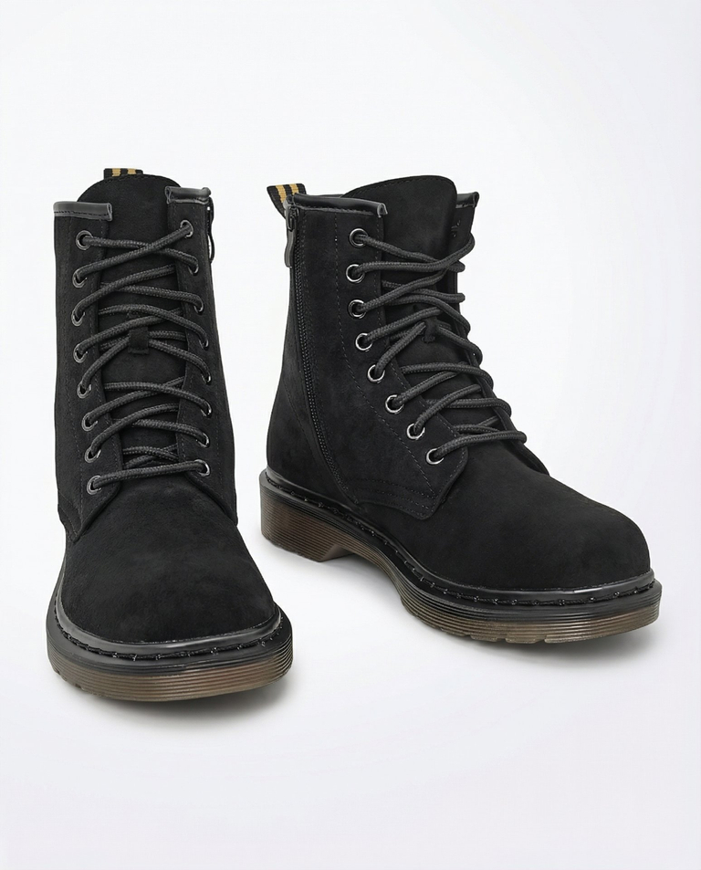 Royalfashion Women's lace-up ankle boots Rullo