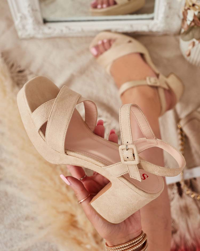 Royalfashion Women's sandals on a post Orennos