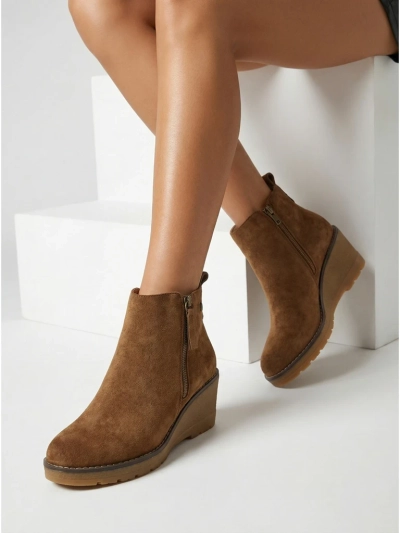 Zarrico Women's Wedge Ankle Boots