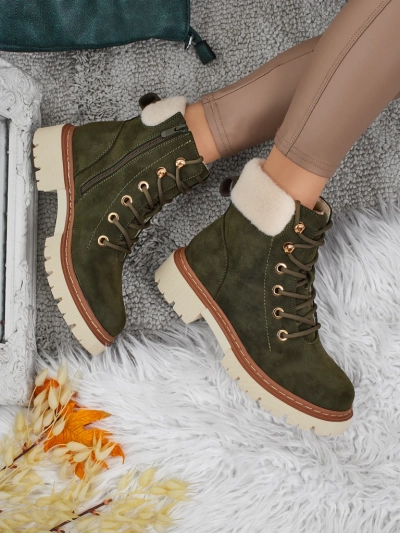 Botë traper për femra me gëzof Tessara