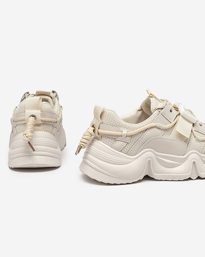 Bēšas sieviešu sporta apavu kedas Electri - Footwear