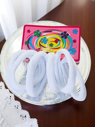 Royalfashion Набор из 6 разноцветных резинок для волос Colora