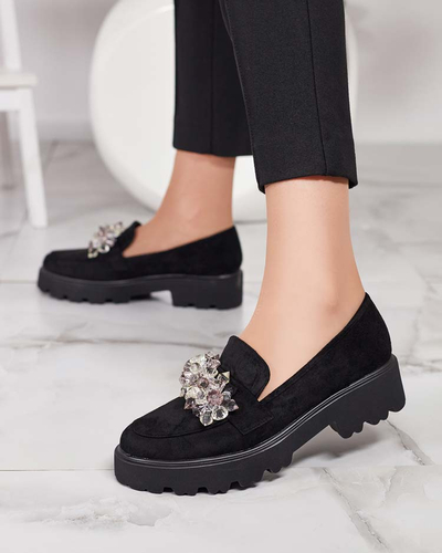 Royalfashion Women's moccasins with ornament Leyla