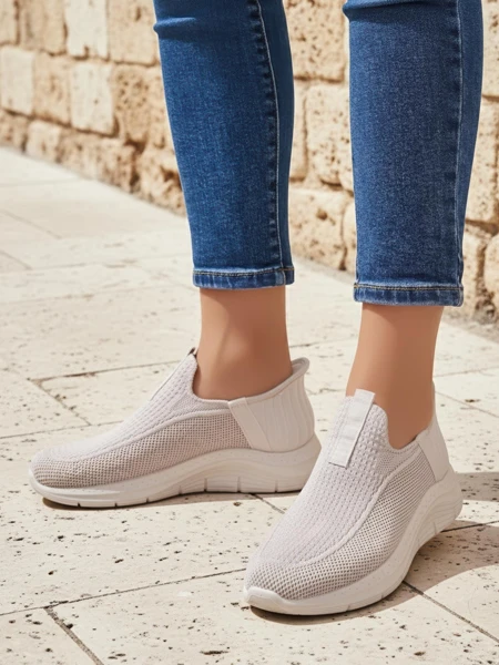 Livia Bianco damsneakers – meshskor för sommar och vår