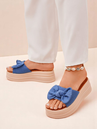 Royalfashion Женские шлепанцы на платформе Givan