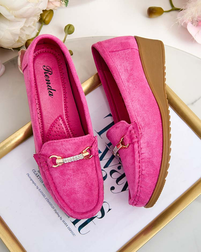 Royalfashion Sieviešu zamšādas mokasīni Ewo