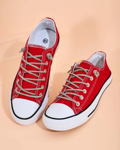 Royalfashion Women's sneakers with decorative laces Timi