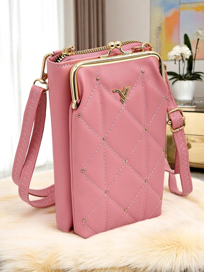Royalfashion Daudzfunkcionāla soma-maciņš ar siksniņu Quilted Charm