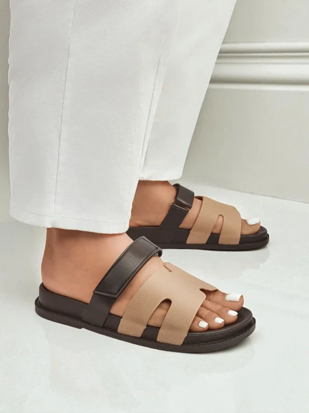 Royalfashion Женские сандалии из экокожи FlexiComfi