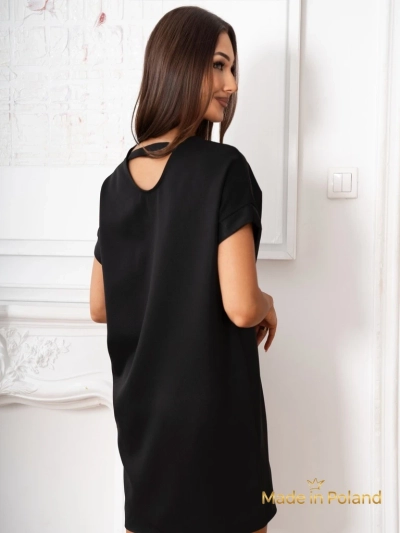 Simple women's short dress Lady Time