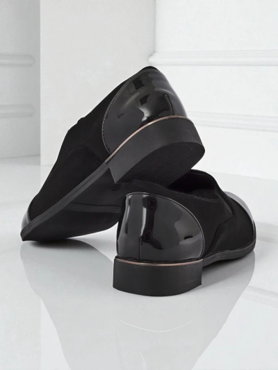 Aurelia Nero - elegant Royalfashion women's shoes made of matte leather