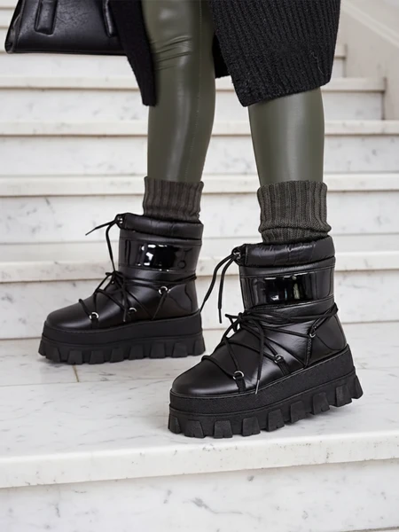 Royalfashion Women's Snow Boots Focope