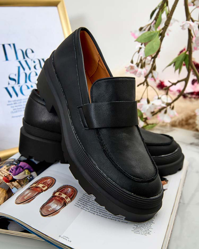Elegante Nero – Pantofi de damă din piele ecologică