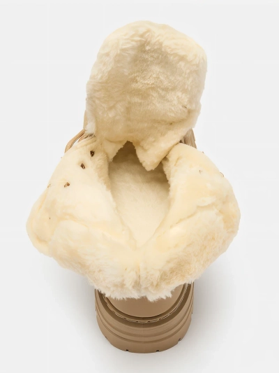 Royalfashion Beige women's Develier trappers