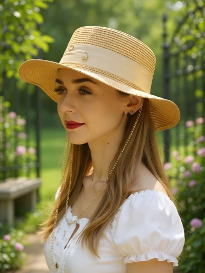 Royalfashion Sieviešu Salmu Cepure Grace Lente