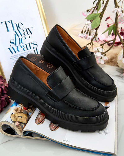 Elegante Nero – Pantofi de damă din piele ecologică