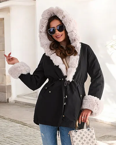 Royalfashion Long women's jacket
