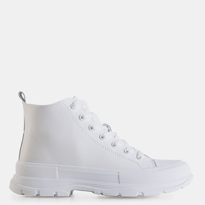 Белая женская спортивная обувь Wedet