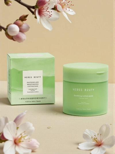 Cotton cosmetic pads - moisturizing, soothing