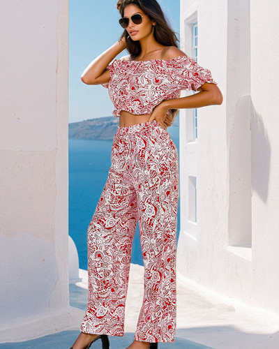 Royalfashion Two-Piece Women's Printed Set