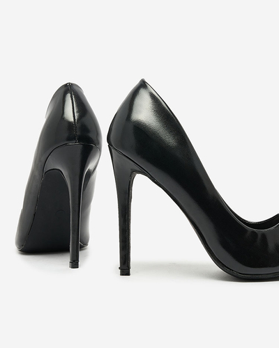 Royalfashion Black stiletto pumps Retogasa
