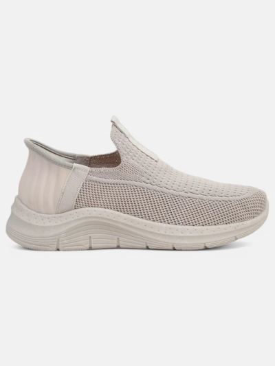 Royalfashion Women's Slip-On Fabric Sports Shoes Secat