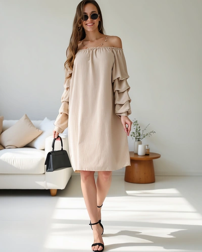 Royalfashion Gludas sieviešu kleitas a'la spāņu ar volāniem