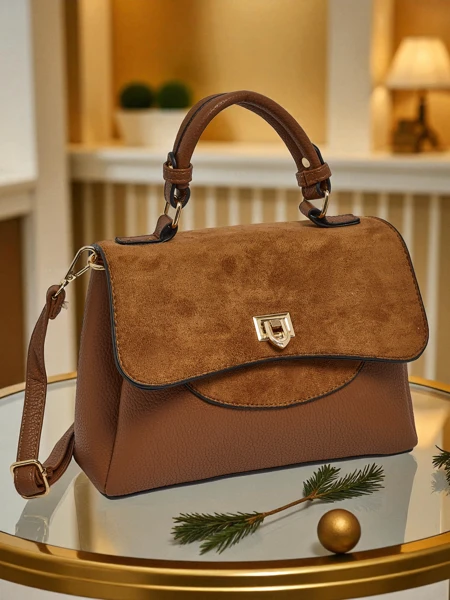 Emakumezko larruzko poltsa txikia Aurella