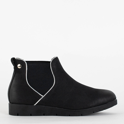 OUTLET Elegant boots for women black Zulla- Footwear