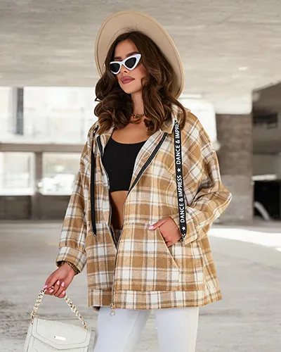 Royalfashion Women's Shirt Type Coat