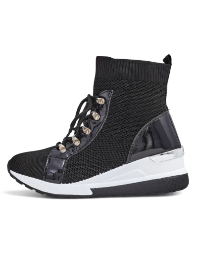 Classic Giulietta Black Wedge Sneakers