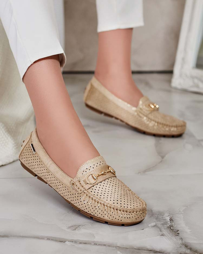 Royalfashion Women's openwork moccasins Mill