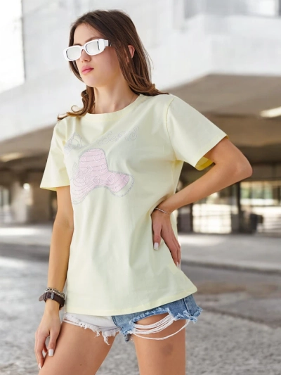 Royalfashion Women's Cotton Blouse with Print