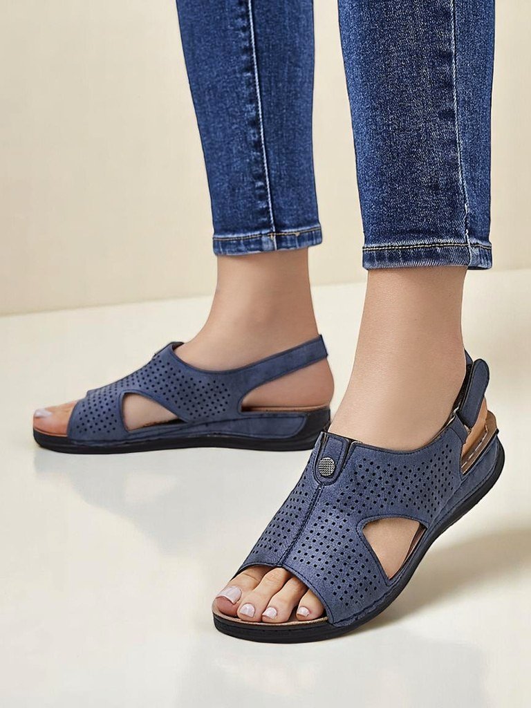 Royalfashion sieviešu sandales ar izgriezumiem Leminni