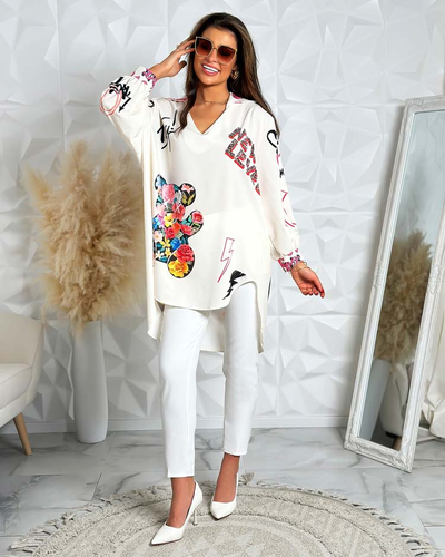 Royalfashion Patterned women's tunic a'la dress