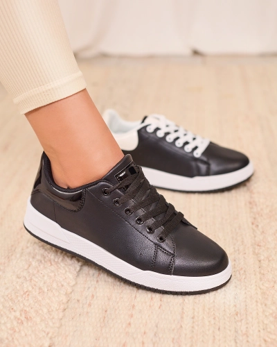 Royalfashion Черная женская спортивная обувь Classic Vibes