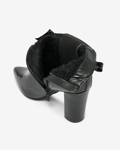 Royalfashion Black ladies' Lady Jeny stiletto boots