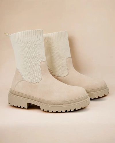 Royalfashion Women's Slip-On Ankle Boots Dorino