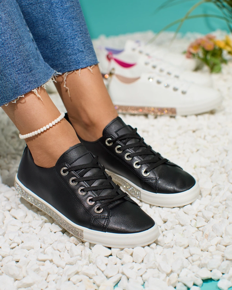 Royalfashion Women's Zutifa zirconia sports shoes