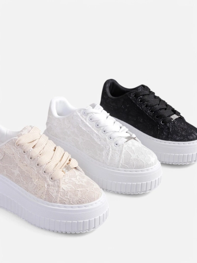 Royalfashion Women's Sport Sneakers with Lace Coronna