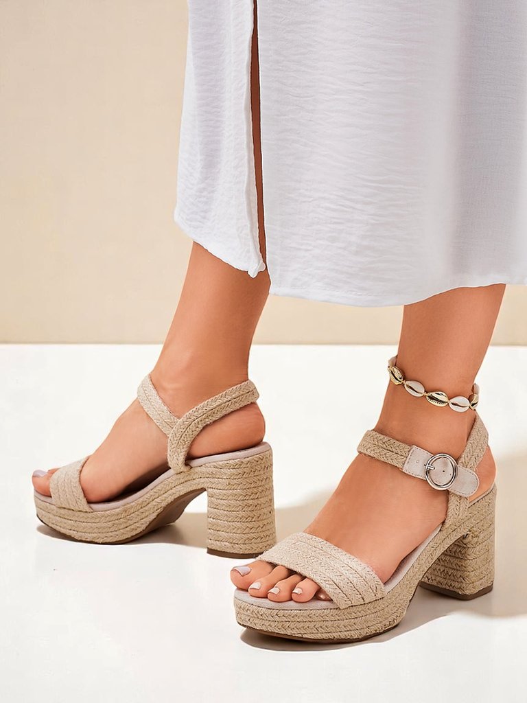 Royal Fashion Women's jute rope sandals Alabama