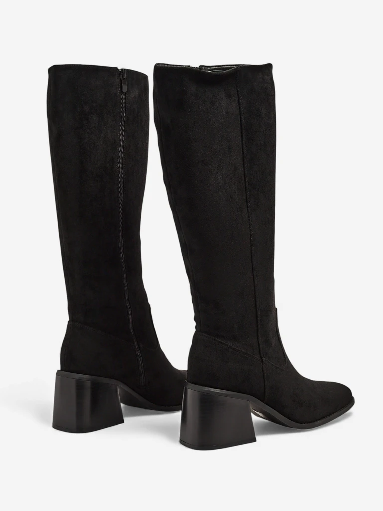 Women's Ernala Eco-Suede Block Heel Boots