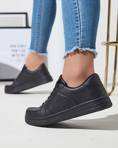 Женские кроссовки черного цвета Defaggo- Footwear