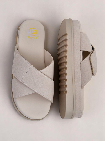 Royalfashion Sieviešu plakanās sandales Evre